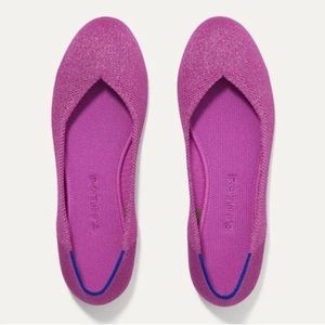 Rothy’s Bloom Metallic flats